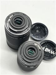 CANON EOS REBEL T6I SLR CAMERA, 24.2MP, EFS 18-55/55-250MM LENSES